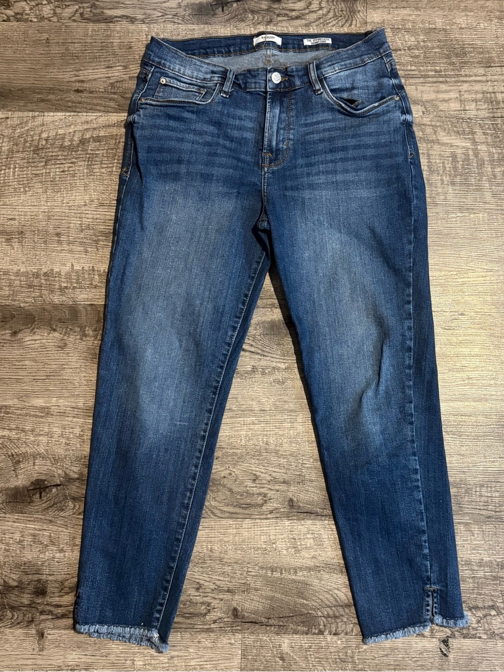 Kensie Jeans Women’s 10 Blue The Effortless Skinny Crop